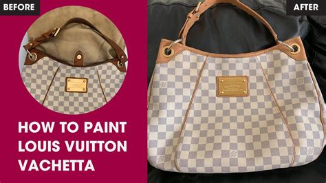 leather paint louis vuitton|Louis Vuitton real leather.